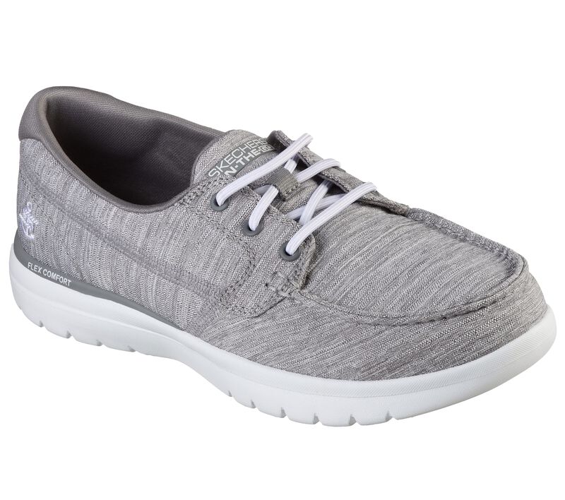 Dámské Boty Sebago Skechers On the GO Flex - Ashore Šedé | CZ.136453GRY