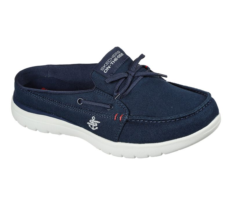 Dámské Boty Sebago Skechers On the GO Flex - On Board Tmavě Blankyt | CZ.136495NVY