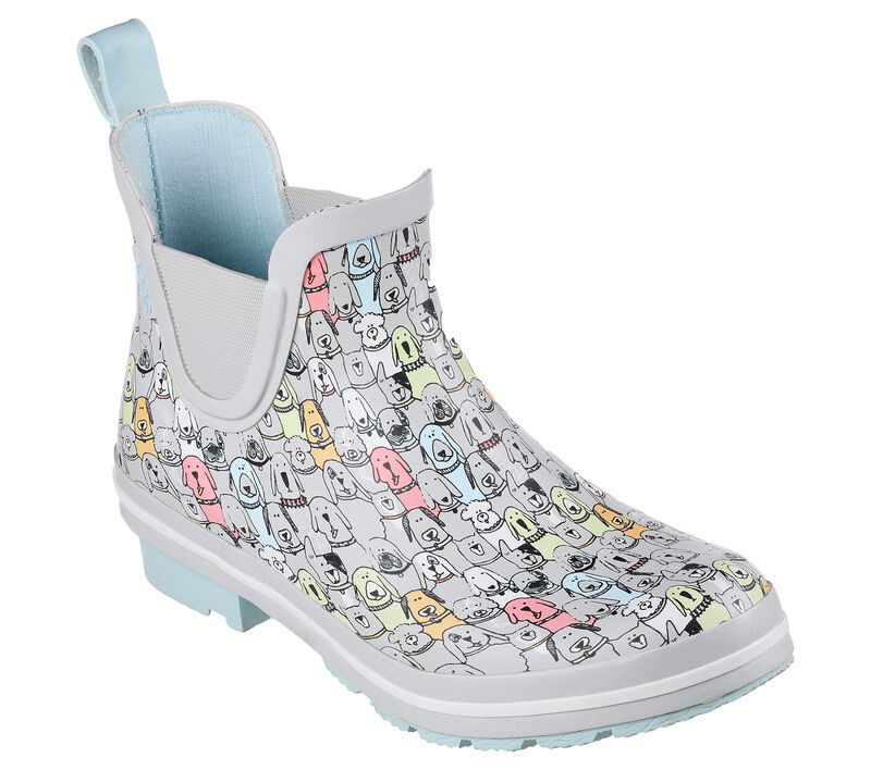 Dámské Boty Skechers BOBS Rain Check - Wag Rainz Šedé Viacfarebný | CZ.113370GYMT