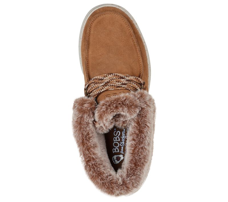 Dámské Boty Skechers BOBS Skipper - Mushers Delight Hnědé | CZ.113788CSNT