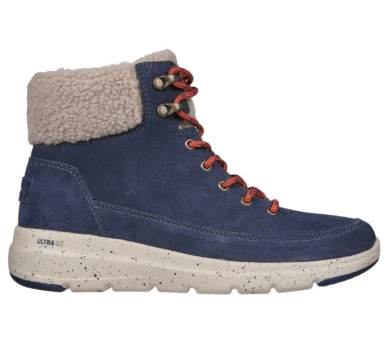 Dámské Boty Skechers On-the-GO Glacial Ultra - Woodsy Tmavě Blankyt | CZ.144175NVY