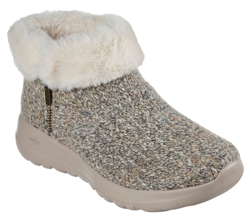 Dámské Boty Skechers On-the-GO Joy - Cozy Day Šedé Hnědé | CZ.144047TPE