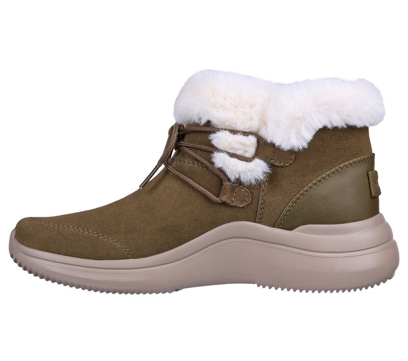 Dámské Boty Skechers On-the-GO Midtown - Cozy Vibes Olivy Zelené | CZ.144271OLV