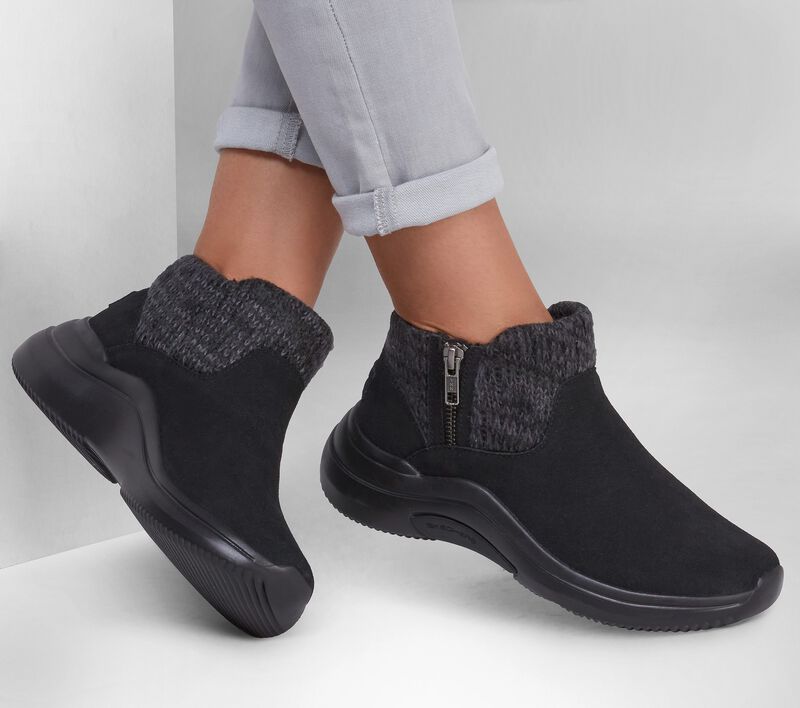 Dámské Boty Skechers On-the-GO Midtown - Midnight Mood Černé | CZ.144280BBK