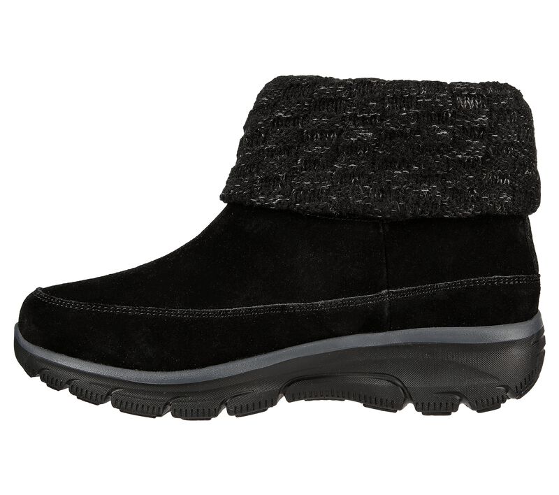 Dámské Boty Skechers Relaxed Fit: Easy Going - Upgraded Heights Černé | CZ.167199BLK