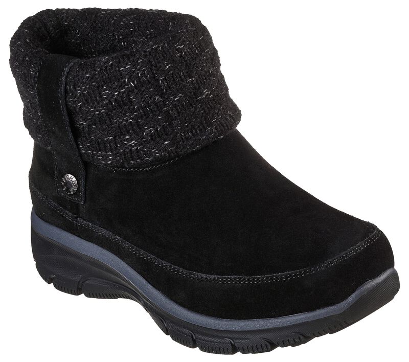 Dámské Boty Skechers Relaxed Fit: Easy Going - Upgraded Heights Černé | CZ.167199BLK