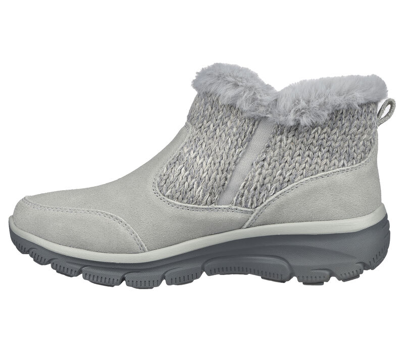 Dámské Boty Skechers Relaxed Fit: Easy Going - Warmhearted Šedé | CZ.167329GRY