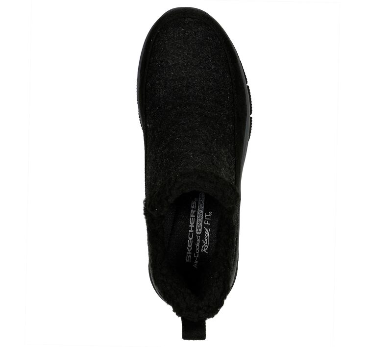 Dámské Boty Skechers Relaxed Fit: Easy Going - Zimní Kiss Černé | CZ.167400BBK