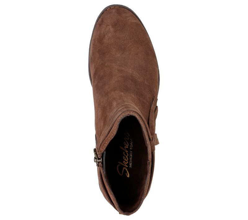 Dámské Boty Skechers Texas - Modern Western Čokolády | CZ.167300CHOC