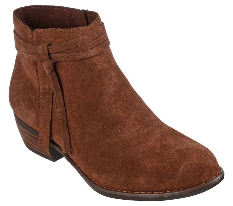 Dámské Boty Skechers Texas - Modern Western Čokolády | CZ.167300CHOC