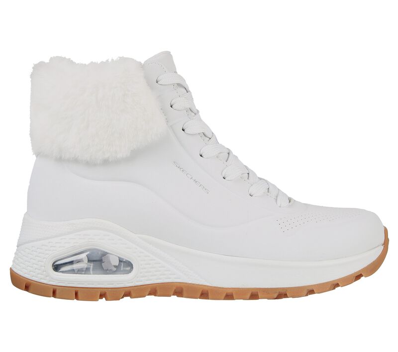 Dámské Boty Skechers Uno Rugged - Fall Air Bílé | CZ.167274WHT