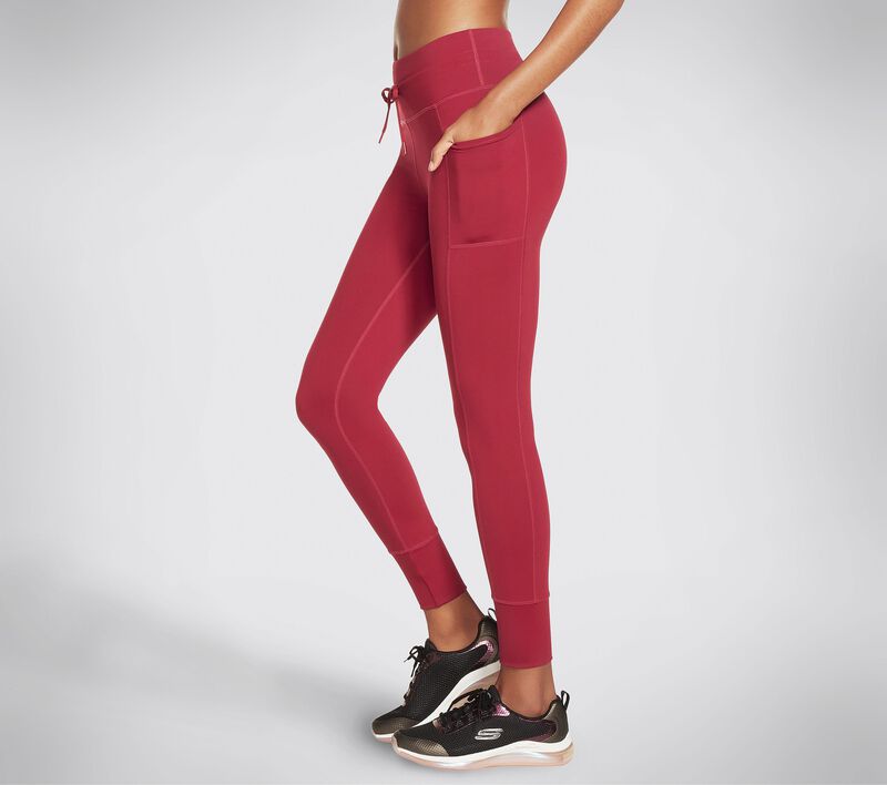 Dámské Kalhoty Skechers Apparel GO WALK Jogging Pant Raspberry | CZ.W4LG125RAS