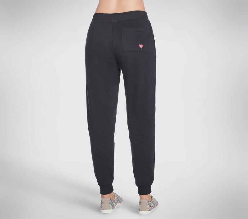 Dámské Kalhoty Skechers BOBS Apparel French Terry Jogger Pant Černé | CZ.BW1PT16BLK