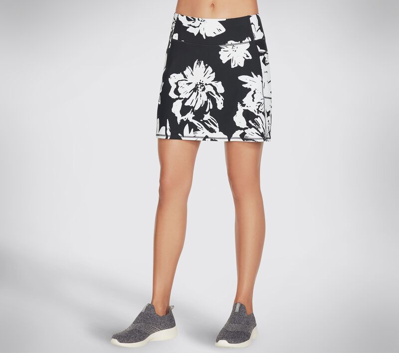 Dámské Kalhoty Skechers Flourish HW Skort Černé | CZ.W2SK30BLK