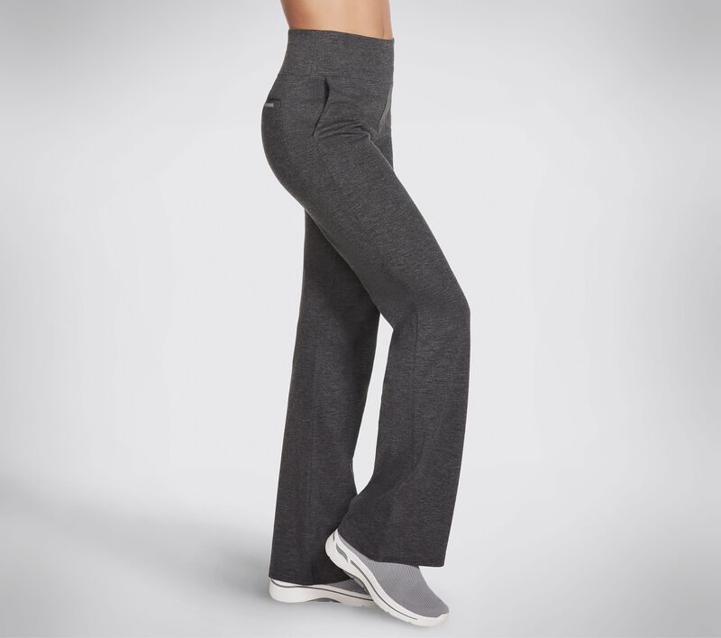 Dámské Kalhoty Skechers GOwalk GO Knit Ultra Pant Šedé | CZ.W3PT128GYS