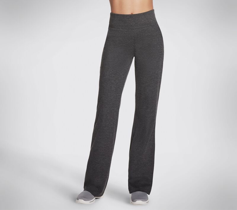 Dámské Kalhoty Skechers GOwalk GO Knit Ultra Pant Šedé | CZ.W3PT128GYS