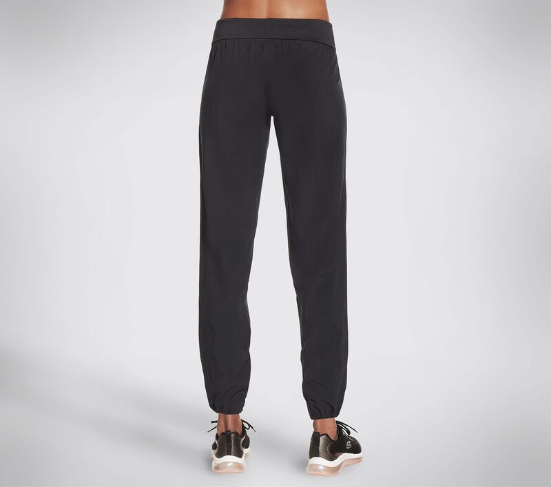 Dámské Kalhoty Skechers Going Places Foldover Pant Černé | CZ.W1PT97BLK