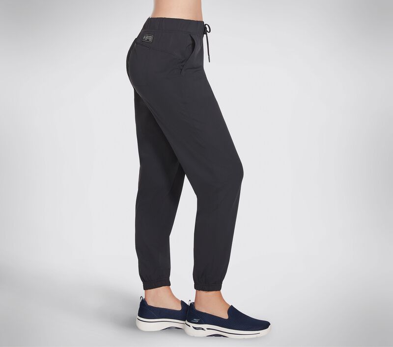 Dámské Kalhoty Skechers Skech-Knit Midrise Jogger Pant Černé | CZ.W1PT105BLK