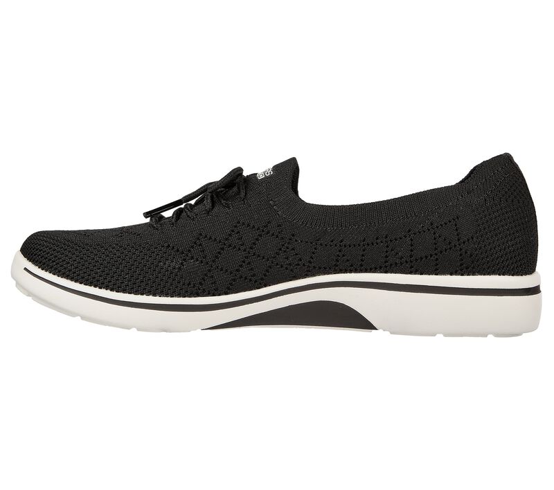 Dámské Ležérní Tenisky Skechers Arch Fit Uplift - Perfect Dreams Černé Bílé | CZ.136634BKW