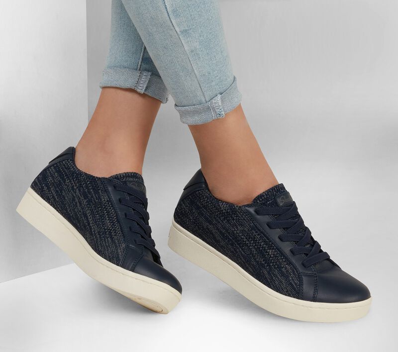 Dámské Ležérní Tenisky Skechers Arch Fit Cup - Confidence Booster Tmavě Blankyt | CZ.158400NVY