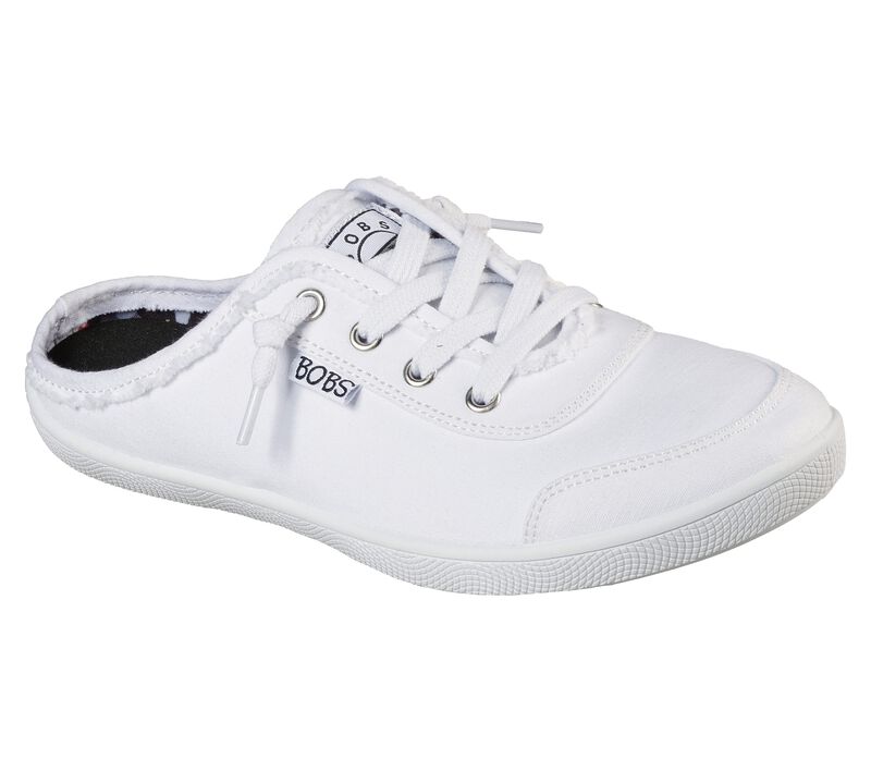 Dámské Ležérní Tenisky Skechers BOBS B Cute - Lemon Squeezy Bílé | CZ.113509WHT