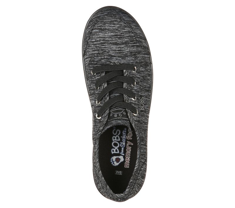 Dámské Ležérní Tenisky Skechers BOBS B Cute - Fresh Times Černé | CZ.113513BLK