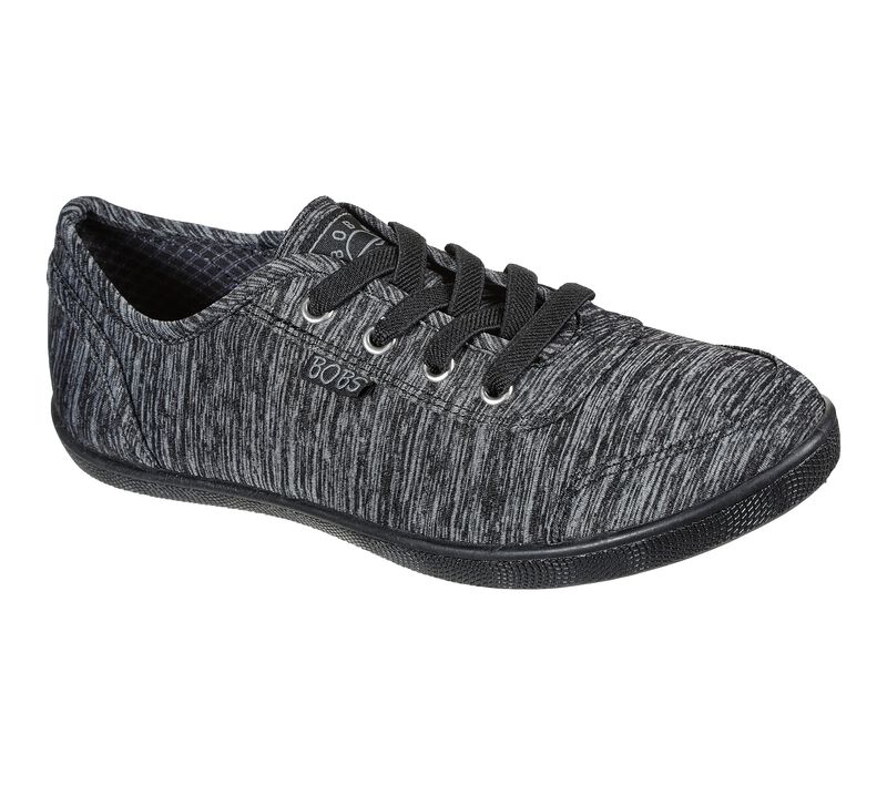 Dámské Ležérní Tenisky Skechers BOBS B Cute - Fresh Times Černé | CZ.113513BLK