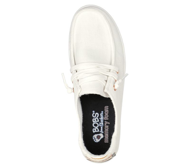 Dámské Ležérní Tenisky Skechers BOBS B Cute - Divine Time Bílé | CZ.114083OFWT