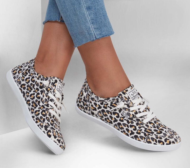 Dámské Ležérní Tenisky Skechers BOBS B Cute - Feline Gal Leopard | CZ.114084LPD