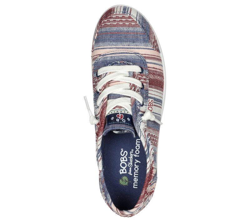 Dámské Ležérní Tenisky Skechers BOBS B Cute - Dixie Bells Tmavě Blankyt Viacfarebný | CZ.114231NVMT