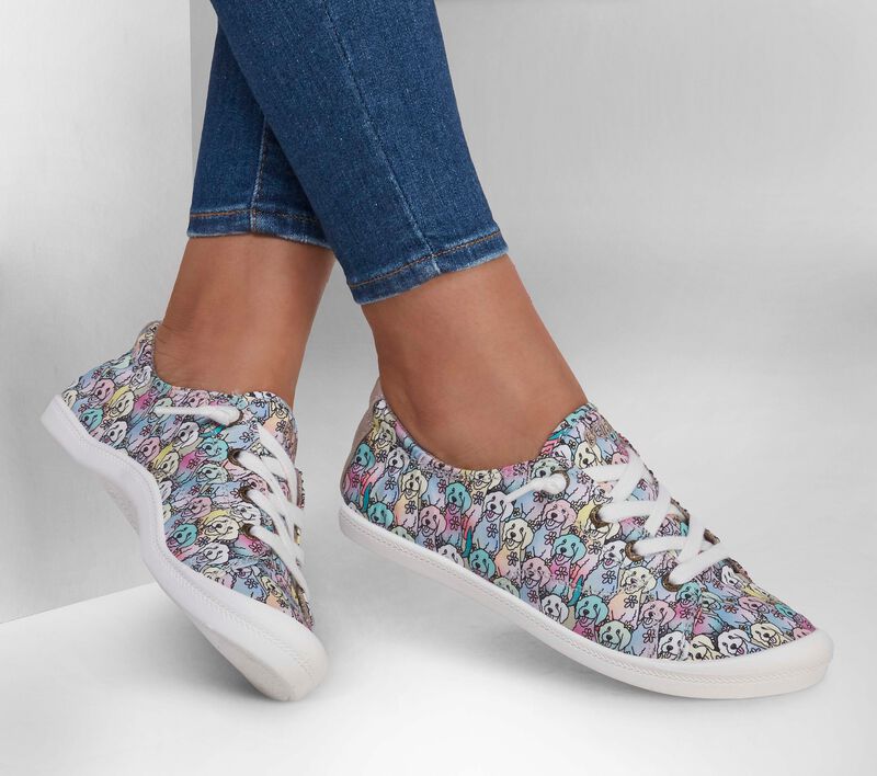 Dámské Ležérní Tenisky Skechers BOBS Beach Bingo - Aloha Doodle Viacfarebný | CZ.113575MLT