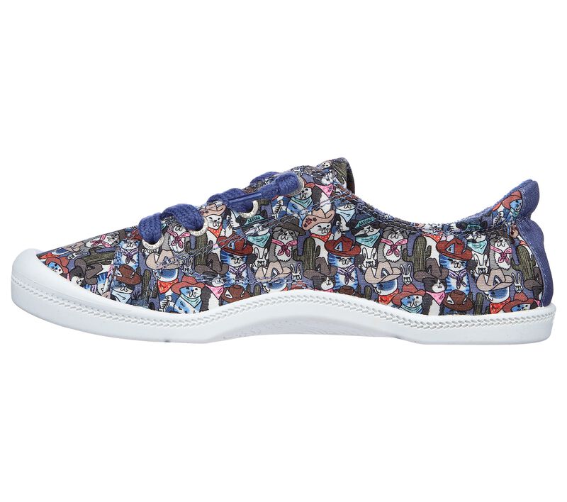 Dámské Ležérní Tenisky Skechers BOBS Beach Bingo - Rodeo Kitty Tmavě Blankyt Viacfarebný | CZ.114064NVMT