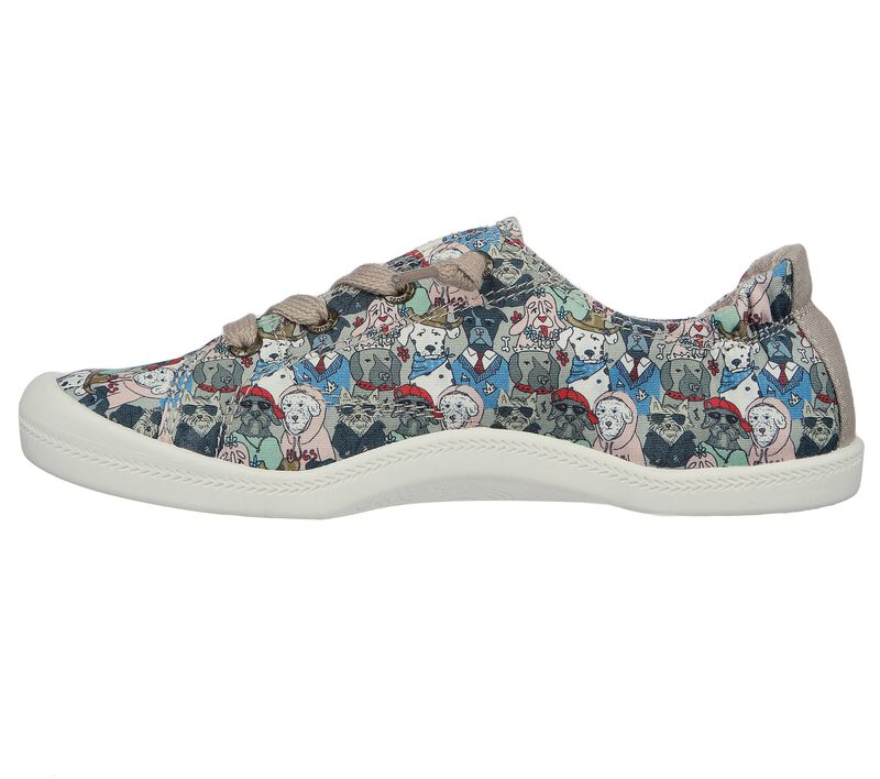 Dámské Ležérní Tenisky Skechers BOBS Beach Bingo - Swaggie Tail Šedé Hnědé Viacfarebný | CZ.114065TPMT