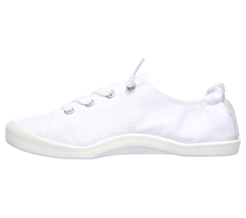 Dámské Ležérní Tenisky Skechers BOBS Beach Bingo - Ditch Day Bílé | CZ.31963WHT