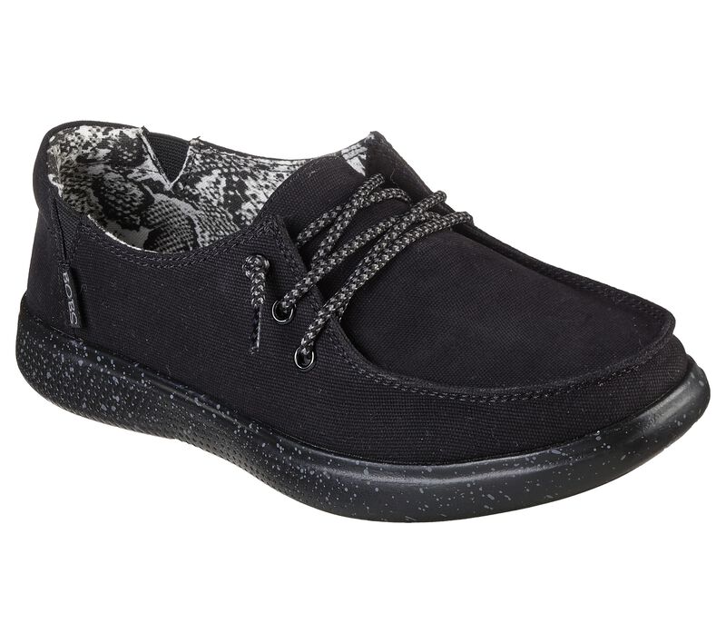 Dámské Ležérní Tenisky Skechers BOBS Skipper - Tide Pool Černé | CZ.113448BBK