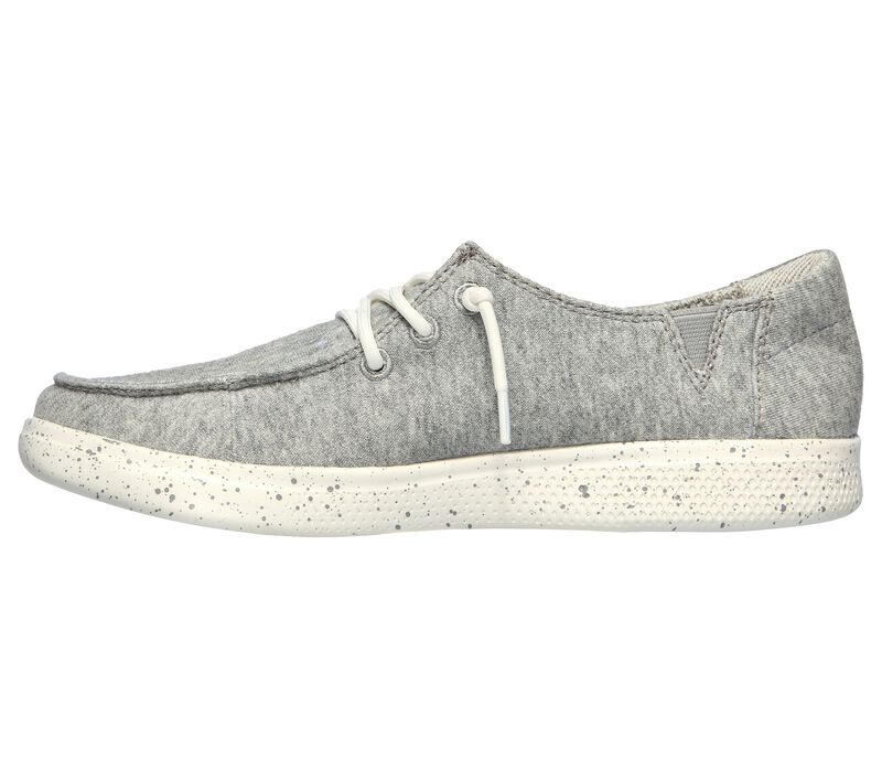 Dámské Ležérní Tenisky Skechers BOBS Skipper - Beach Camp Šedé | CZ.113450GRY