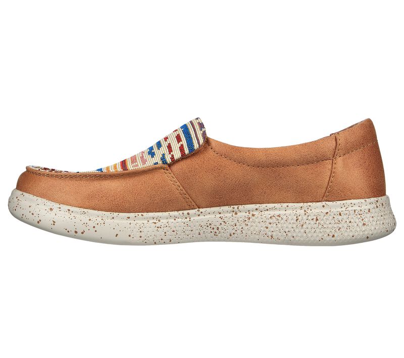 Dámské Ležérní Tenisky Skechers BOBS Skipper - Doting Quest Hnědé | CZ.114296CSNT