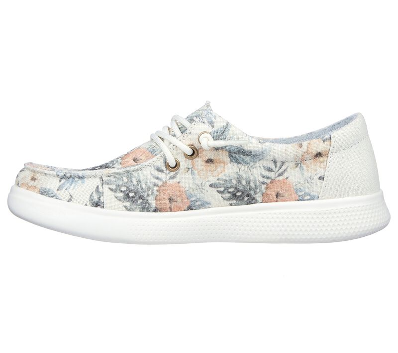 Dámské Ležérní Tenisky Skechers BOBS Skipper - Adore Floret Bílé Viacfarebný | CZ.114298WMLT