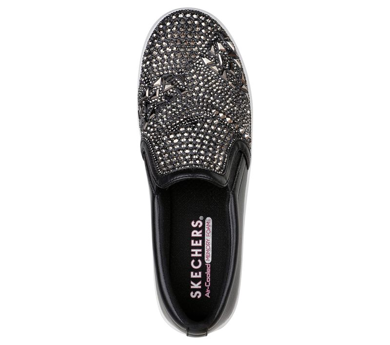 Dámské Ležérní Tenisky Skechers Double Up - Take the Lead Černé | CZ.155553BLK