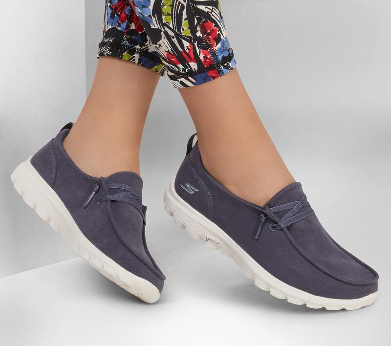 Dámské Ležérní Tenisky Skechers GO WALK 2 - Cool Vision Tmavě Blankyt | CZ.124465NVY