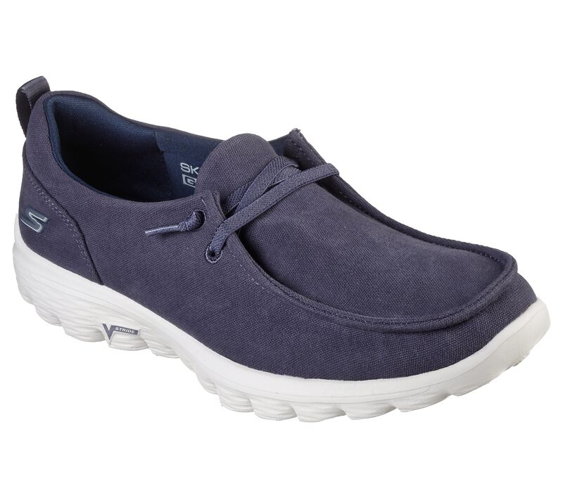 Dámské Ležérní Tenisky Skechers GO WALK 2 - Cool Vision Tmavě Blankyt | CZ.124465NVY