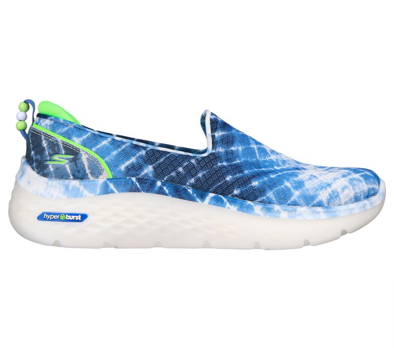 Dámské Ležérní Tenisky Skechers GO WALK Hyper Burst - Vivid Sky Blankyt | CZ.124656BLU