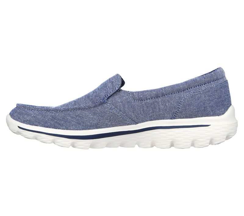 Dámské Ležérní Tenisky Skechers GO WALK 2 - Summer Vibes Tmavě Blankyt | CZ.124753NVY