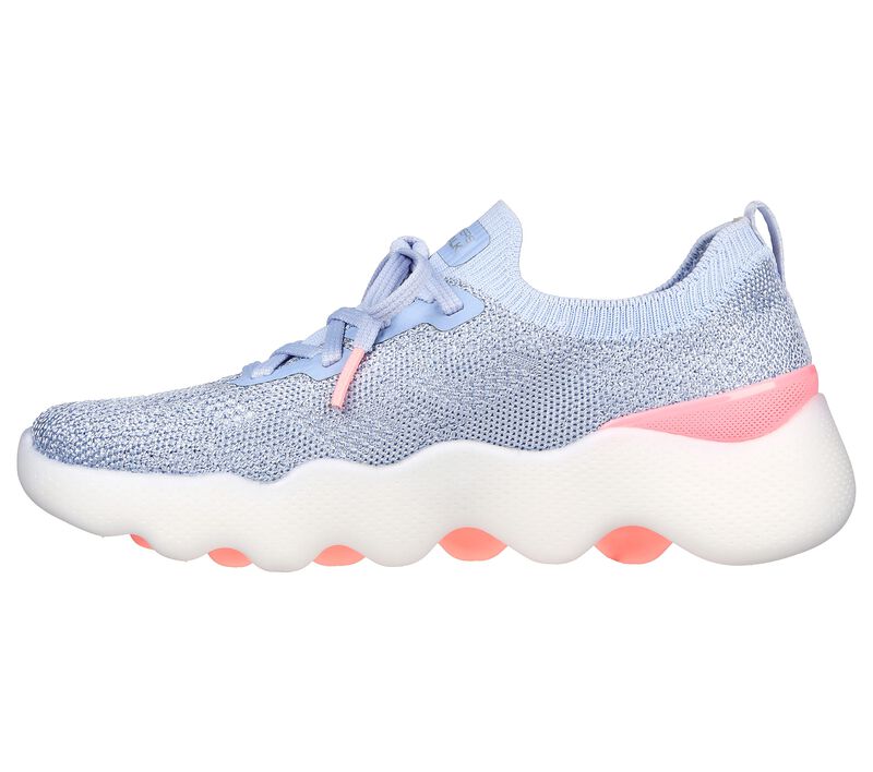 Dámské Ležérní Tenisky Skechers GO WALK Massage Fit - Upsurge Šedé Růžové | CZ.124905GYPK