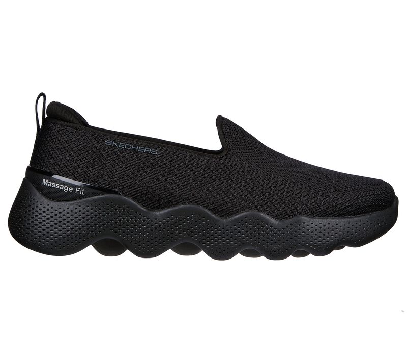 Dámské Ležérní Tenisky Skechers GO WALK Massage Fit - Seascape Černé | CZ.124908BBK