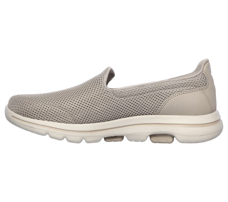 Dámské Ležérní Tenisky Skechers GOwalk 5 Šedé Hnědé | CZ.15901TPE