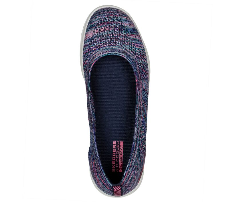 Dámské Ležérní Tenisky Skechers On-the-GO 2.0 - Enchant Tmavě Blankyt Viacfarebný | CZ.136770NVMT