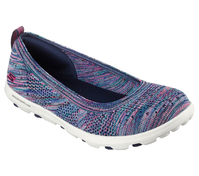 Dámské Ležérní Tenisky Skechers On-the-GO 2.0 - Enchant Tmavě Blankyt Viacfarebný | CZ.136770NVMT