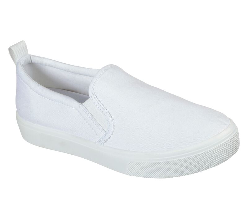 Dámské Ležérní Tenisky Skechers Poppy - Everyday Daisy Bílé | CZ.155072WHT