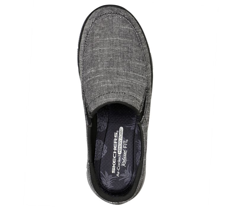 Dámské Ležérní Tenisky Skechers Relaxed Fit: Easy Going - Shore-Things Černé | CZ.158147BLK